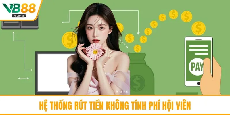 Hệ thống rút tiền không tính phí hội viên